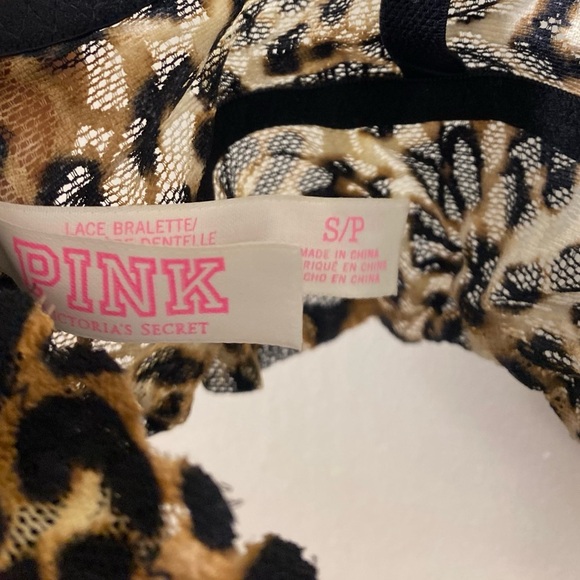 Victoria’s Secret PINK Leopard Bralette - Picture 2 of 3